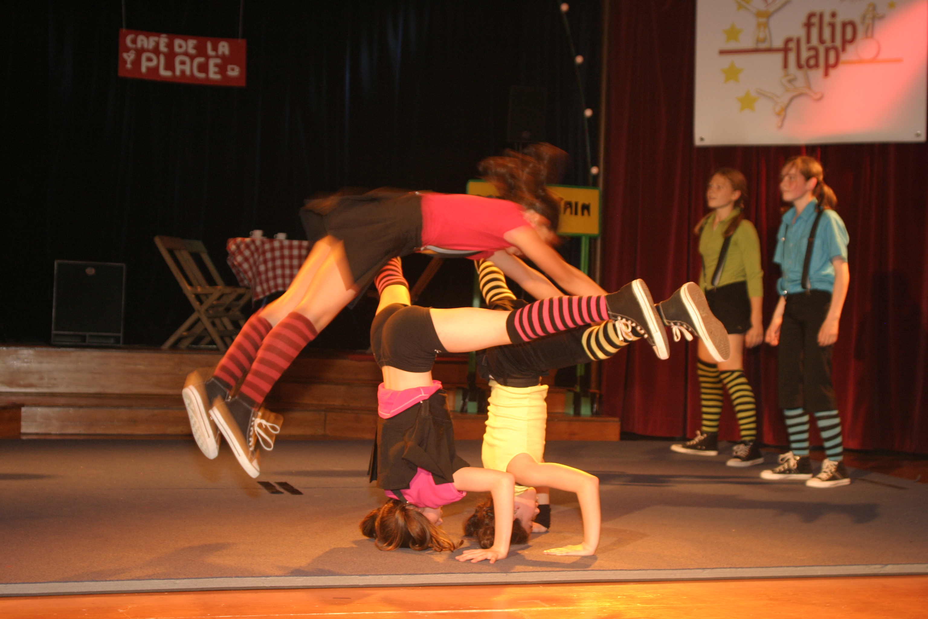 Portés acrobatiques spectacle